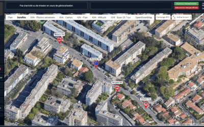 Carte REZO+ : zoom à la molette et meilleure vue satellite