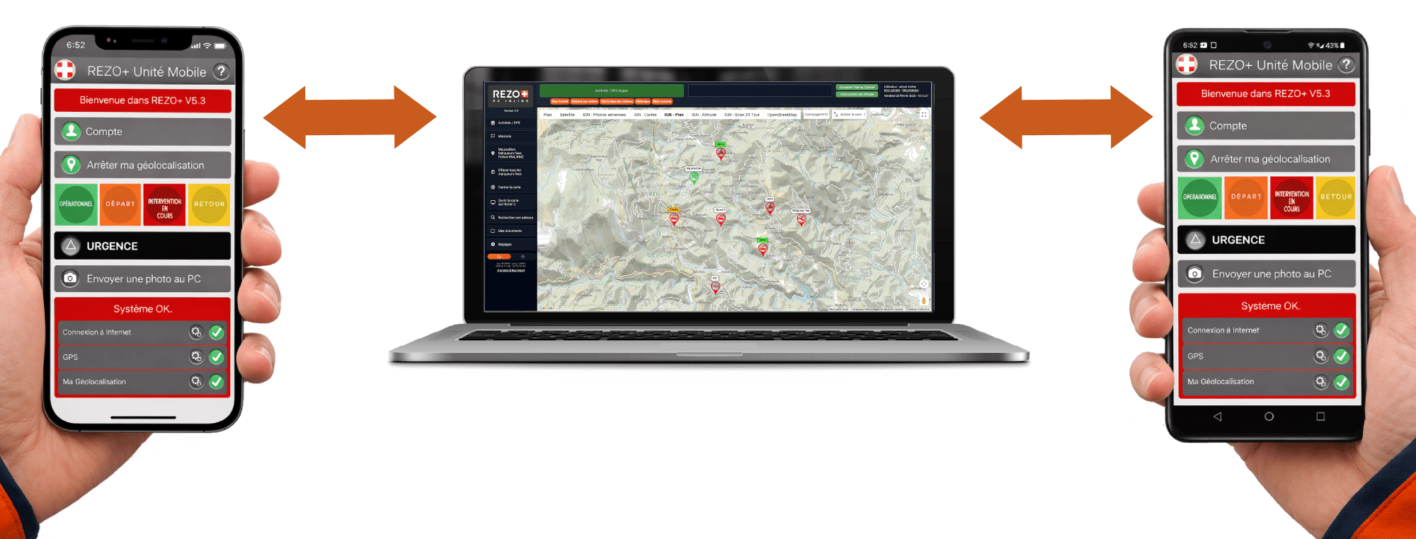 REZO+ Synchronisation mobile - pc-2