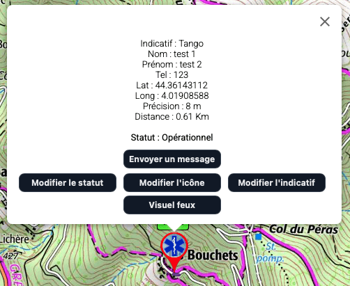 info moyen sur le terrain rezo+
